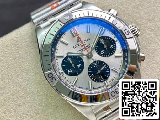 Breitling Chronomat AB0134101G1A1 1:1 Best Edition GF Factory White Dial US Replica Watch