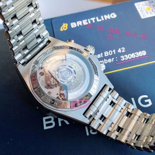 Breitling Chronomat B01 AB0134101B1A1 Swiss Original Movement US Replica Watch