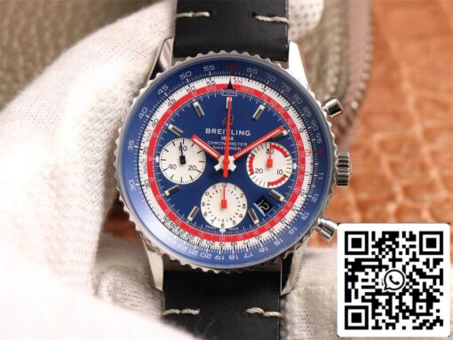 Breitling Navitimer AB01212B1C1A1 1:1 Best Edition V9 Factory Blue Dial US Replica Watch