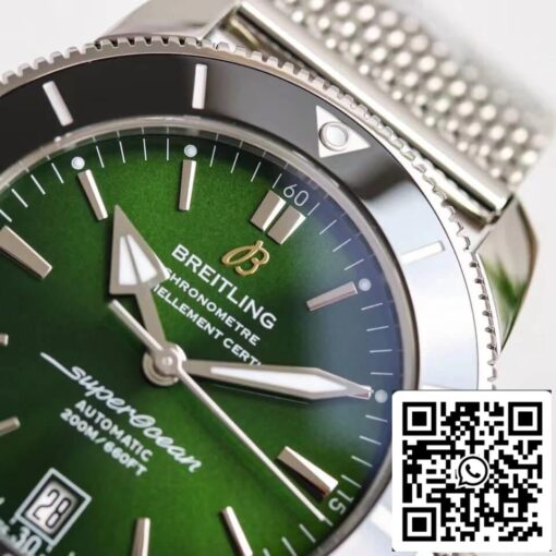 Breitling Superocean Heritage AB2010121L1A1 1:1 Best Edition GF Factory Green Dial US Replica Watch