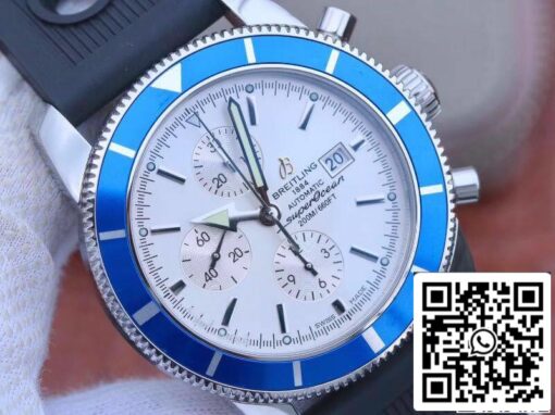 Breitling Superocean Heritage II A1331217 OM Factory 1:1 Best Edition Swiss ETA7750 White Dial US Replica Watch