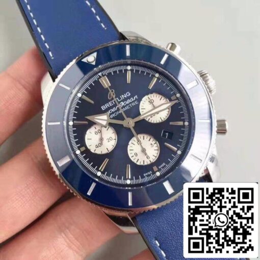 Breitling Superocean Heritage II AB0162161C1A1 GF Factory 1:1 Best Edition Swiss ETA7750 Blue Dial US Replica Watch