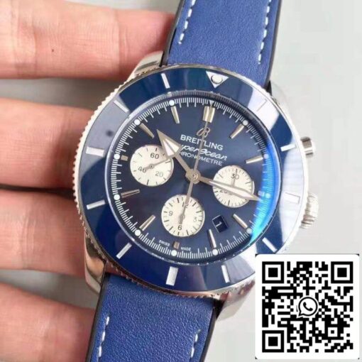 Breitling Superocean Heritage II AB0162161C1A1 GF Factory 1:1 Best Edition Swiss ETA7750 Blue Dial US Replica Watch