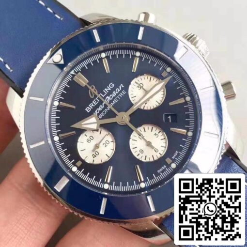 Breitling Superocean Heritage II AB0162161C1A1 GF Factory 1:1 Best Edition Swiss ETA7750 Blue Dial US Replica Watch