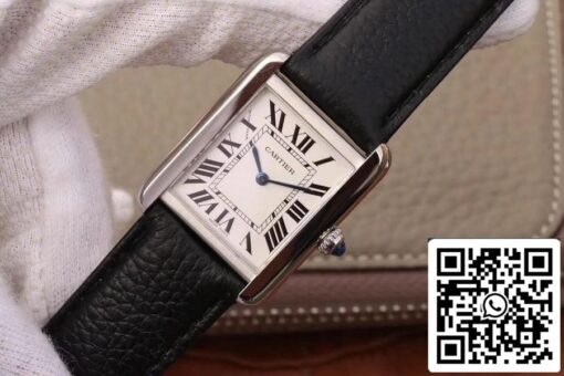 Cartier Tank Solo W5200005 JF Factory 1:1 Best Edition Swiss Ronda Quartz US Replica Watch