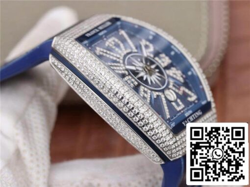 Franck Muller Vanguard V45.SC.DT.AC.BL 1:1 Best Edition Swiss ETA2824-2 US Replica Watch