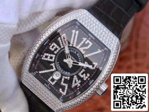 Franck Muller Vanguard V45.SC.DT.D.NBR.CD.5N.NR 1:1 Best Edition Swiss ETA2824-2 US Replica Watch