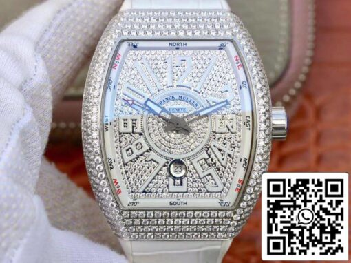 Franck Muller Vanguard V45.SC.DT.D.NBR.CD.5N.NR 1:1 Best Edition Swiss ETA2824 US Replica Watch