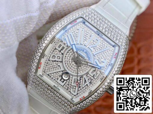 Franck Muller Vanguard V45.SC.DT.D.NBR.CD.5N.NR 1:1 Best Edition Swiss ETA2824 US Replica Watch