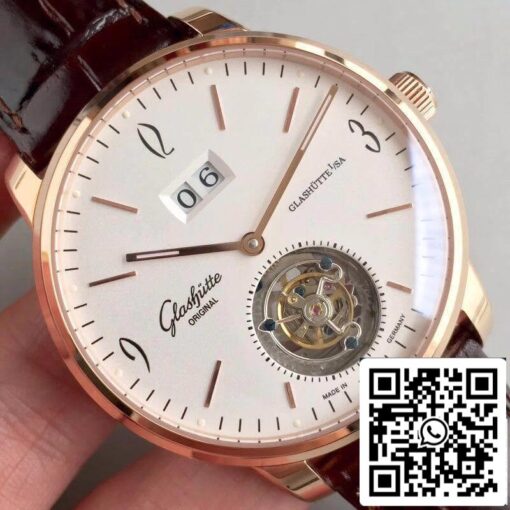 Glashutte Original Senator Excellence Tourbillon 1:1 Best Edition Swiss ETA94-03 US Replica Watch