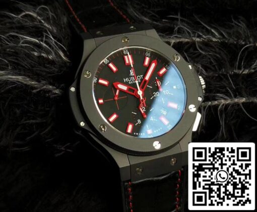 Hublot Big Bang 301.CI.1123.GR 1:1 Best Edition V6 Factory Black Ceramic Swiss HUB4100 US Replica Watch