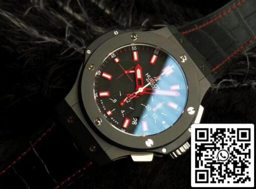 Hublot Big Bang 301.CI.1123.GR 1:1 Best Edition V6 Factory Black Ceramic Swiss HUB4100 US Replica Watch