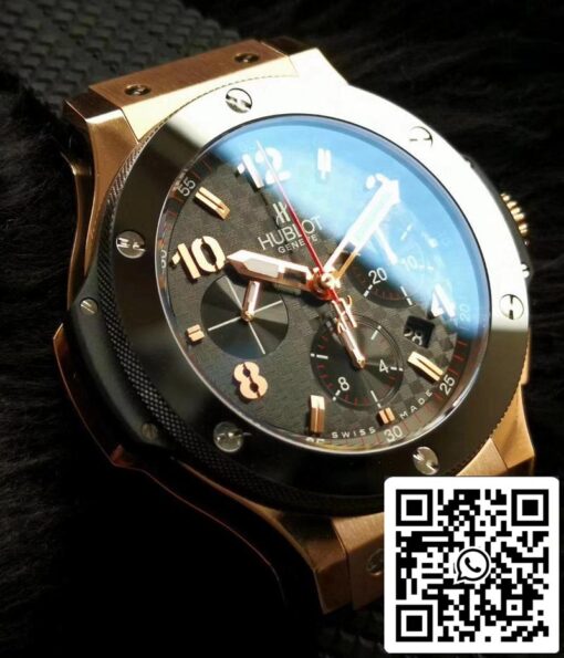 Hublot Big Bang 301.PB.131.RX 1:1 Best Edition V6 Factory Rose Gold Swiss HUB4100 US Replica Watch