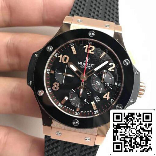 Hublot Big Bang 341.PB.131.RX 1:1 Best Edition V6 Factory Rose Gold US Replica Watch