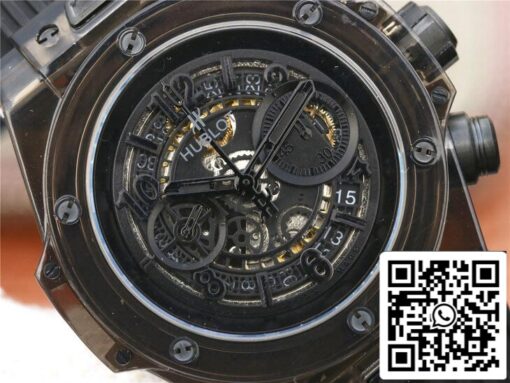 Hublot Big Bang 411.JX.4802.RT 1:1 Best Edition Black Case Black Strap US Replica Watch