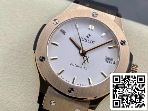 Hublot Classic Fusion 565.OX.2611.LR 38MM 1:1 Best Edition HB Factory White Dia US Replica Watch