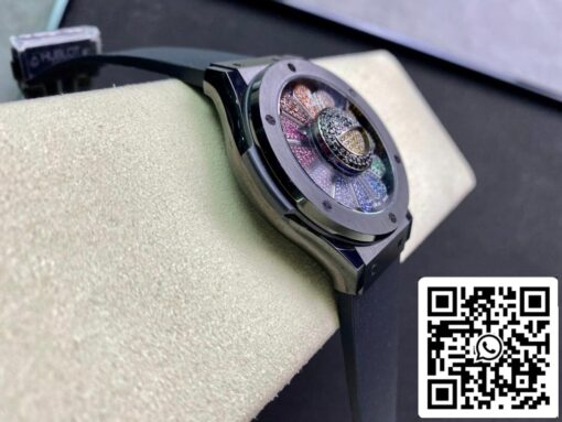 Hublot Classic Fusion Takashi Murakami 507.CX.9000.RX.TAK21 1:1 Best Edition Sunflower Color Dial US Replica Watch