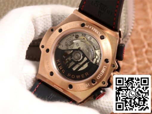 Hublot King Power 703.ZM.1123.NR.FMO10 1:1 Best Edition V6 Factory Rose Gold US Replica Watch