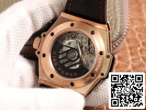 Hublot King Power 703.ZM.1123.NR.FMO10 1:1 Best Edition V6 Factory Rose Gold US Replica Watch