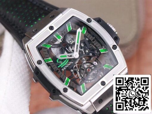 Hublot Masterpiece Tourbillon 906.NX.0129.VR.AES13 1:1 Best Edition JB Factory Skeletonized Dial Swiss HUB 9006 US Replica Watch