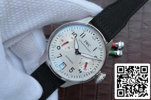 IWC Pilot 3777 Limited Edition 1:1 Best Edition ZF Factory White Dial US Replica Watch