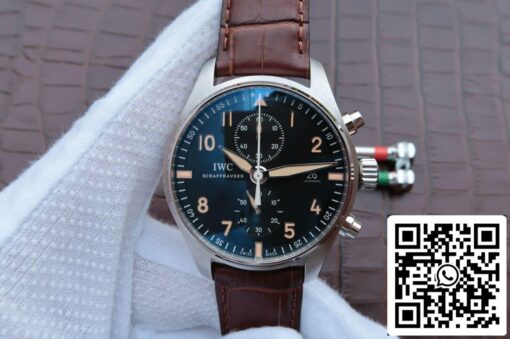 IWC Pilot IW387808 1:1 Best Edition ZF Factory Black Dial US Replica Watch