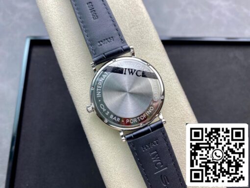 IWC Portofino Moon Phase IW459401 1:1 Best Edition MKS Factory White Dial US Replica Watch