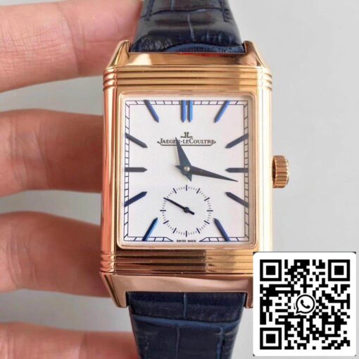 Jaeger-LeCoultre Master Reverso Duo 3908420 1:1 Best Edition Swiss ETA854A/2 US Replica Watch