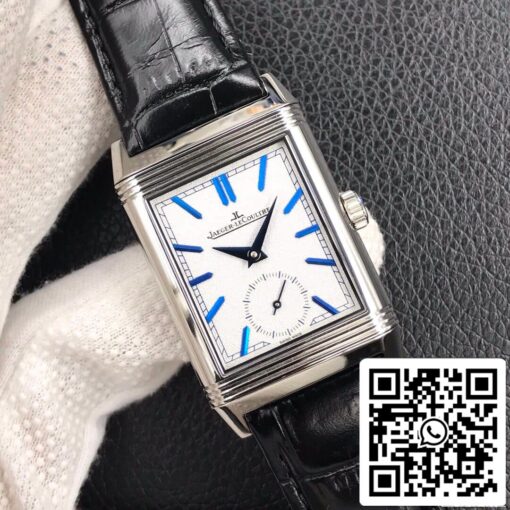 Jaeger LeCoultre Reverso Flip 1:1 Best Edition MG Factory Stainless Steel US Replica Watch