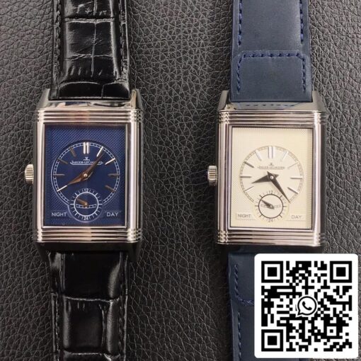 Jaeger LeCoultre Reverso Flip 1:1 Best Edition MG Factory Stainless Steel US Replica Watch