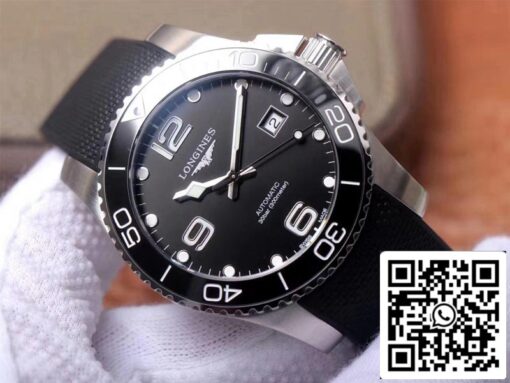 Longines Concas L3.781.4.56.9 1:1 Best Edition ZF Factory Black Dial Swiss ETA2824 US Replica Watch