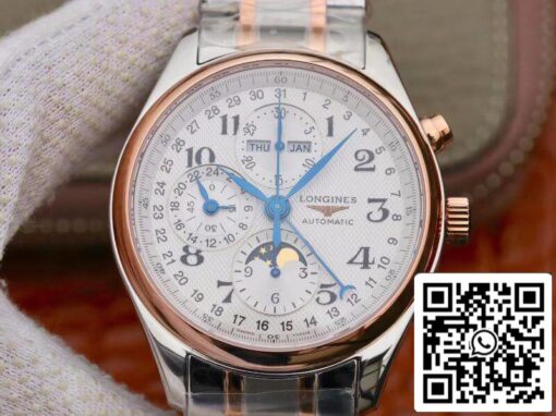 Longines Conquest Classic L27735787 GS Factory 1:1 Best Edition Swiss ETA7751 18K Rose Gold US Replica Watch