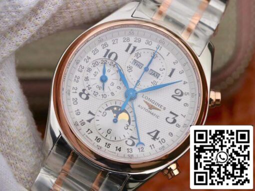 Longines Conquest Classic L27735787 GS Factory 1:1 Best Edition Swiss ETA7751 18K Rose Gold US Replica Watch