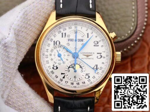 Longines Conquest Classic L27735787 GS Factory Mechanical Watches 1:1 Best Edition Swiss ETA7751 18K Gold US Replica Watch