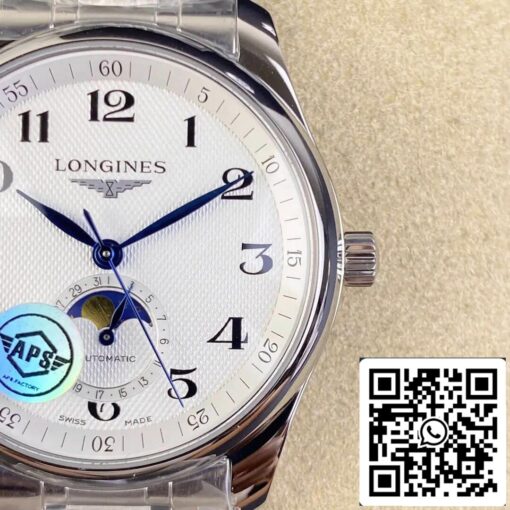 Longines Master Collection L2.909.4.78.6 1:1 Best Edition APS Factory Silver Dial new US Replica Watch