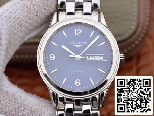 Longines flagship double calendar L4.899.4.12.601 GK Factory 1:1 Best Edition Swiss ETA2836 US Replica Watch