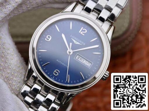 Longines flagship double calendar L4.899.4.12.601 GK Factory 1:1 Best Edition Swiss ETA2836 US Replica Watch