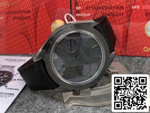 Omega Speedmaster 311.92.44.51.01.005 OM Factory 1:1 Best Edition Dark Side of the Moon Black Swiss ETA9300 - Image 7