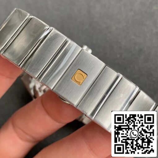 Omega Constellation 123.10.38.21.02.004 1:1 Best Edition VS Factory Silvery White Dial US Replica Watch