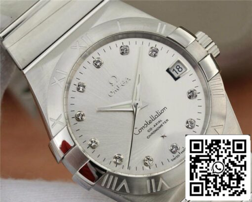 Omega Constellation 123.10.38.21.52.001 1:1 Best Edition VS Factory Diamond-set Dial US Replica Watch