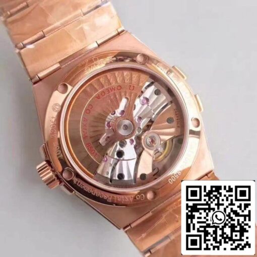 Omega Constellation 123.25.38.21.52.001 3S Factory 1:1 Best Edition Swiss ETA8500 18K Rose Gold Bracelet US Replica Watch