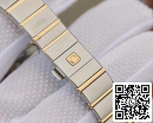 Omega Constellation 27mm Quartz Ladies TW Factory 1:1 Best Edition Swiss Eta Quartz 1376 Gold Dial US Replica Watch