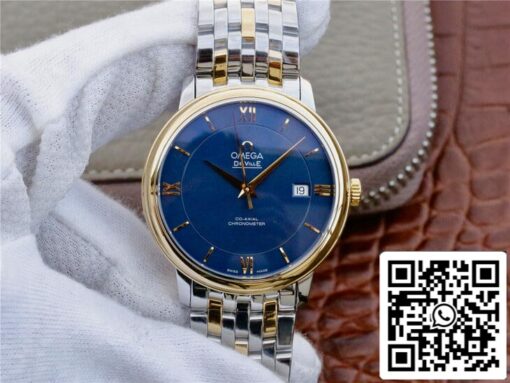 Omega De Ville 424.20.37.20.03.001 1:1 Best Edition TW Factory Yellow Gold US Replica Watch