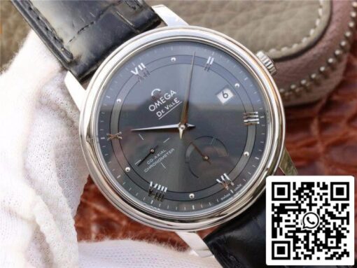 Omega De Ville Prestige 424.13.40.21.06.001 TW Factory 1:1 Best Edition Swiss ETA2824 Gray Dial US Replica Watch