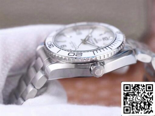 Omega Seamaster 215.30.40.20.04.001 Planet Ocean 600M 1:1 Best Edition VS Factory White Dial US Replica Watch