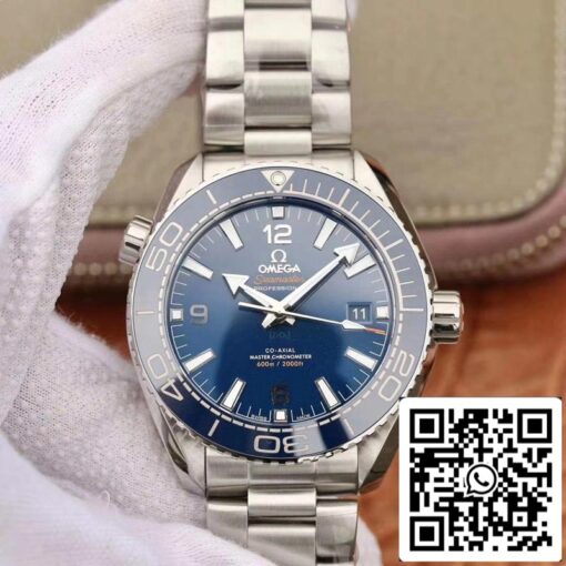 Omega Seamaster 215.30.44.21.03.001 1:1 Best Edition VS Factory Blue Ceramic Dial Swiss 8900 US Replica Watch