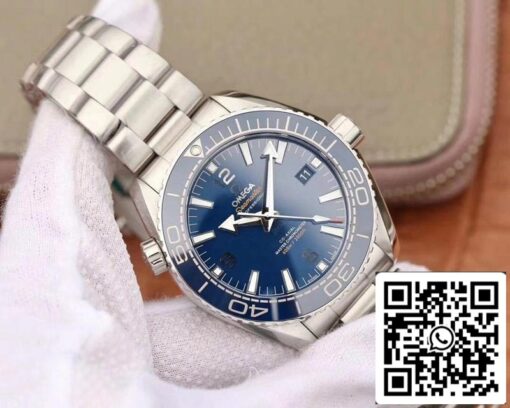 Omega Seamaster 215.30.44.21.03.001 1:1 Best Edition VS Factory Blue Ceramic Dial Swiss 8900 US Replica Watch