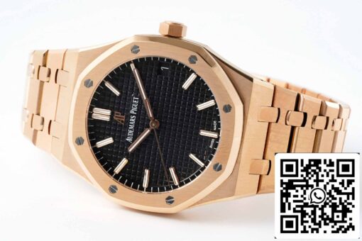 Audemars Piguet Royal Oak 15500OR.OO.1220OR.01 APS Factory V2 1:1 Best Edition Black Dial – Image 5