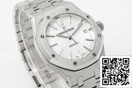 Audemars Piguet Royal Oak 15450ST.OO.1256ST.01 1:1 Best Edition APS Factory V3 Silver Dial - Image 3