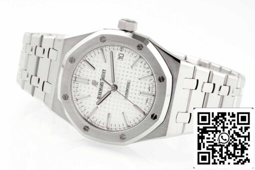 Audemars Piguet Royal Oak 15450ST.OO.1256ST.01 1:1 Best Edition APS Factory V3 Silver Dial - Image 5